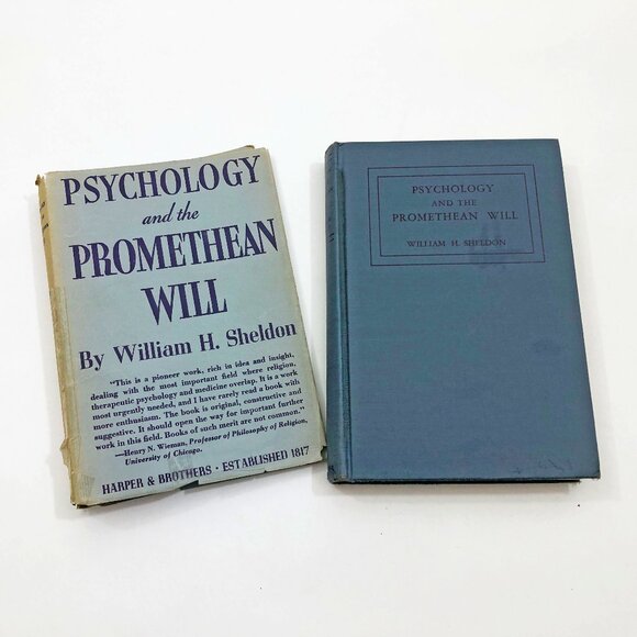 Vintage Psychology and the Promethean Will William H. Sheldon 1936 HBDC - Picture 3 of 11